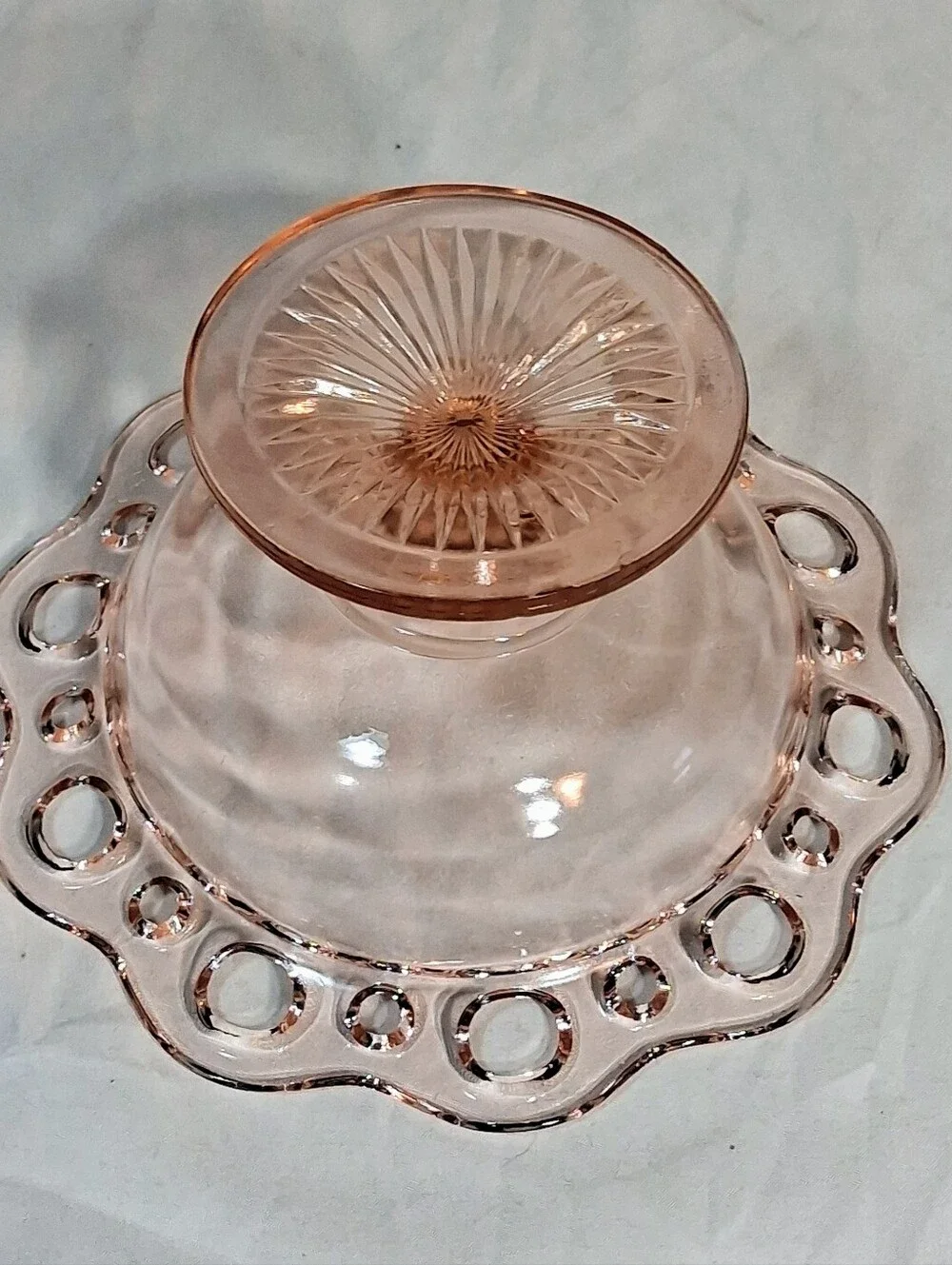 30's Anchor Hocking Pink Depression Glass 